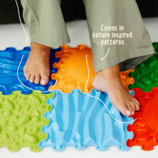 ORTOTO Puzzle Mats Set "Intensive Barefoot Path" 